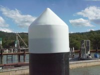 plastic pile cap